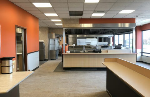 Your Guide to Seamless Renovations Photo: The organized office or commercial kitchen space. This reflects the polished results and professional management Revive BR brings to projects.